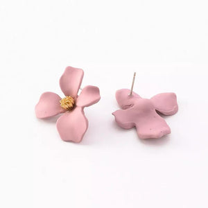 Stein Earrings Blush Pink
